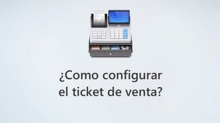 ¿Cómo configurar el ticket de venta eleventa® Punto de Venta [upl. by Rese]