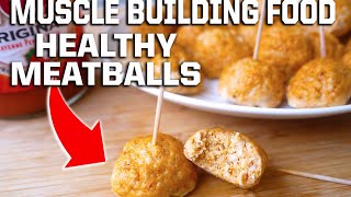 Healthy Meatball Recipe for Bodybuilders  Food for Muscle Building [upl. by Xuaeb416]