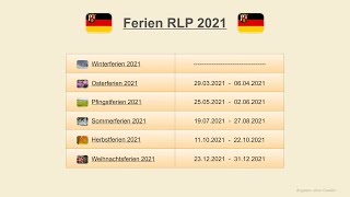 Ferien RLP 2021 [upl. by Hemphill261]