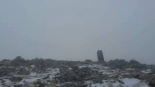 Snowstorm Sound In The Mountain  Sveto Brdo Velebit Mt1750m in Croatia [upl. by Sherrie]