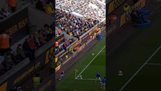 James WardProwse scores DIRECTLY from a corner ⚒️ westham shorts football [upl. by Phebe377]