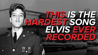 THIS Was The HARDEST SONG Elvis EVER RECORDED😱😱 [upl. by Brinn]