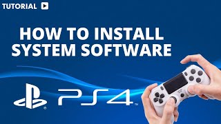 How to Install PS4 system software from USB [upl. by Dew]