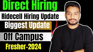 Direct Hiring  Off Campus Drive For 2024 2023 2022 2021 Batch Hiring  Latest Fresher Jobs [upl. by Rufus]