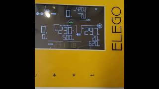 6kw crown elego dual output inverter amp solar system installation [upl. by Odnomyar875]