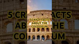 5 Crazy Facts About the Colosseum historyfacts ancienthistory romanempire [upl. by Isidoro]