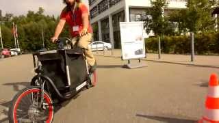 E Cargobike Long Harry Brose Mittelmotor Eurobike 2014Load 100KG [upl. by Sausa]