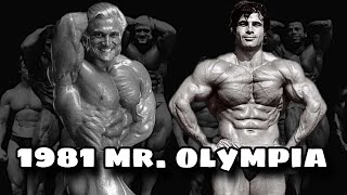 1981 Mr Olympia Complete Line Up amp Placings [upl. by Bebe]