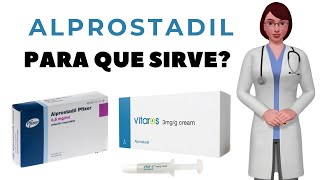 ALPROSTADIL que es y para que sirve alprostadil como usar alprostadil crema injection [upl. by Atteirneh]