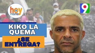 ¿Kiko la Quema se entrega a la Policía Nacional  Hoy Mismo [upl. by Riorsson]