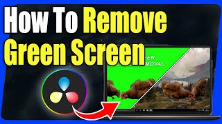 How to Remove Green Screen in Davinci Resolve 18 [upl. by Willy]