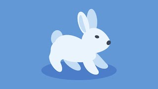 Create a Flat Design Cute Rabbit with Inkscape [upl. by Rolandson]