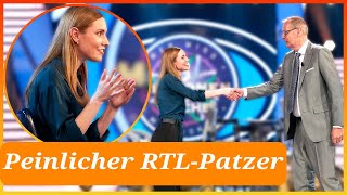 Peinlicher RTLPatzer Falsche Frage bei quotWer wird MillionärquotSpezial gestellt [upl. by Tessler774]