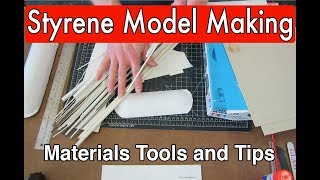 Styrene Tutorial Guide basic intro plastic model making modeling tips and tricks Part 1 [upl. by Silvain]