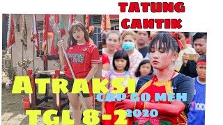 EKSKLUSIF Interview TATUNG Cantik Bengkayang yg SIAP Atraksi di Cap Go Meh 2020  8 Februari [upl. by Lierbag803]