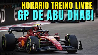 F1 2023  GP DE ABU DHABI  HORÁRIO DA TRANSMISSÃO DO TREINO LIVRE NO BAND SPORTS [upl. by Tatianna66]