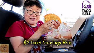 7 Luxe Cravings Box at Taco Bell 2024summerseasonings [upl. by Selma]