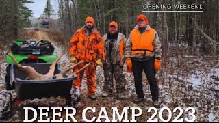 Deer Camp 2023  Opening Weekend [upl. by Eilra551]