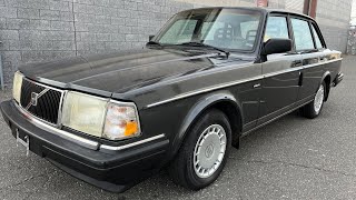 1993 Volvo 240 Sedan FOR SALE [upl. by Yrohcaz877]