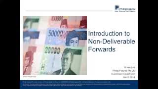 Introduction to NonDeliverable Forwards NDFs [upl. by Angeli540]