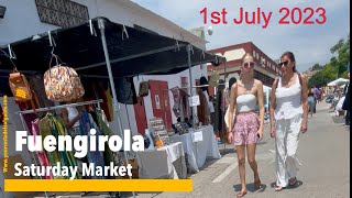 Fuengirola market🇪🇸 a walk around one of the most popular and largest markets on the Costa del Sol [upl. by Peltier]