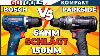 Parkside VS Bosch 150 NM VS 64 NM Da ist der Sieger doch klar oder etwa nicht [upl. by Iran88]