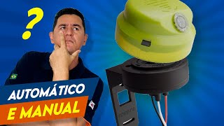 🤔Dar pra USAR o FOTOCÉLULA em AUTOMÁTICO e MANUAL veja COMO FAZER [upl. by Anwadal719]