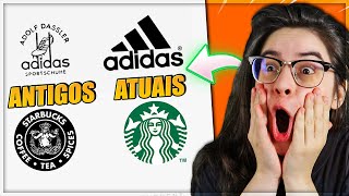 LOGOS DE MARCAS ANTIGOS VS ATUAIS LILIONSCREEN [upl. by Refenej]