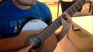 Sheiks Theme  The Legend of Zelda Ocarina of Time on Guitar [upl. by Adine]