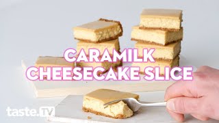 Caramilk chocolate gets a cheesecake makeover  tastecomau [upl. by Nylrehs]