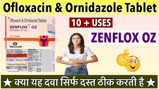 Zenflox OZ Tablet Use Benefits Dosage amp Side effects in Hindi [upl. by Ydoj]