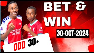 FOOTBALL PREDICTIONS TODAY 30102024 SOCCER PREDICTIONS TODAY  BETTING TIPS SPORTSFRICTION [upl. by Aleuqahs]