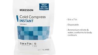 McKesson Instant Cold Compress  5x7 [upl. by Tilden]