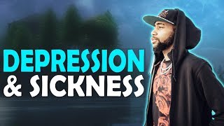 DAEQUAN  DEPRESSION amp SICKNESS  HIGH KILL GAME  Fortnite Battle Royale [upl. by Elidad]