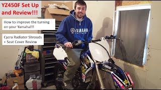 2015 YZ450F Setupamp Review  How to Improve Turning amp Handling [upl. by Collar]