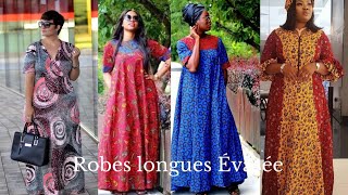 Robes Évasée en pagne un modèle incontournable pour les femmes [upl. by Alaik]