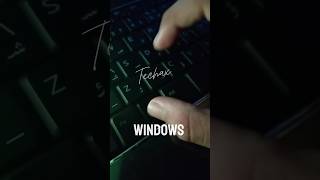 Windows 10 laptop shutdown shortcut key 🤔 shortfeed viralvideo computer [upl. by Fulmis]