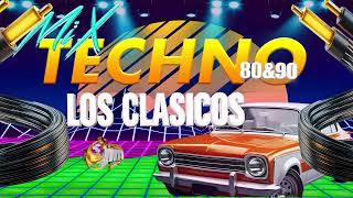 MIX TECHNO DE LOS 80 Y 90 CLÁSICOS DE ORO DJ JIM OFICIAL [upl. by Uird]