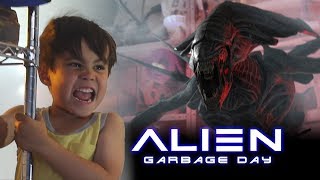 Action Movie Kid vs Alien Garbage Day [upl. by Lietman]