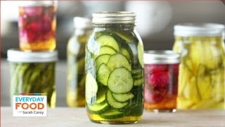 Quick Pickles  Everyday Food with Sarah Carey [upl. by Gaskill388]