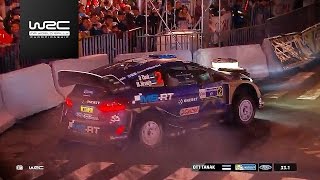 WRC  Rally Guanajuato México 2017 CDMX Street Stage Ott Tänak [upl. by White]