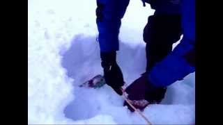 Carabiner Ice Ax Belay [upl. by Bendicta2]