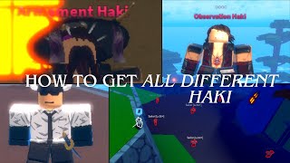 How To Get All The Different HAKI  Z Piece [upl. by Audris476]