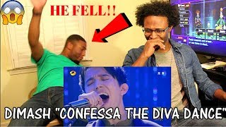 Dimash  Confessa  The Diva Dance REACTION [upl. by Reifel223]