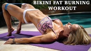 5 Minute Fat Burning Bikini Workout 91 [upl. by Anelej]