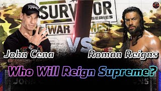 Shocking FaceOff John Cena vs Roman Reigns  Who Will Reign Supreme [upl. by Eta]