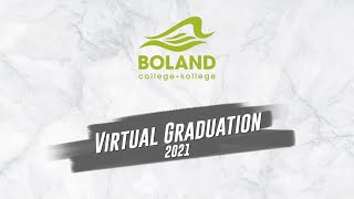 Boland College Graduation  Class of 2020 [upl. by Sldney456]