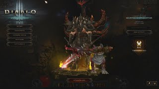 Diablo 3 Season 29 2 Minutes GR 110 Speedfarm 15K Raekor Boulder BarbSolo Mode [upl. by Herring]