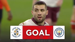 GOAL  Mateo Kovacic  Luton Town 26 Manchester City  Fifth Round  Emirates FA Cup 202324 [upl. by Demaria]