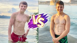 Bryton Myler VS Ashton Myler Natural Transformation 🌟 2023  From 0 To Now [upl. by Polk144]